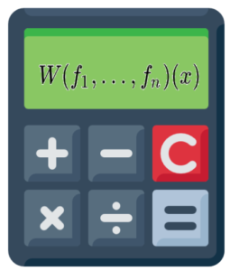 Wronskian calculator